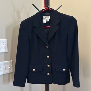 Talbots Navy Blue Blazer